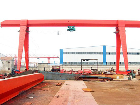 light duty single girder gantry crane sales