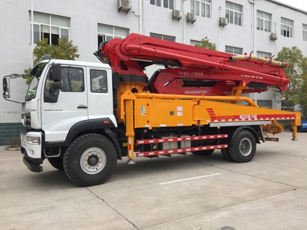 37m concrete boom truck