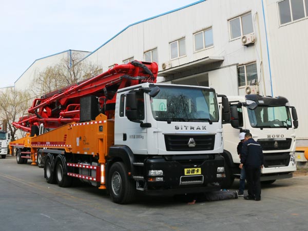 44m concrete pump truck Bangladesh