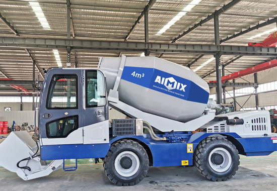 Self Loading Concrete Mixer Truck for Sale