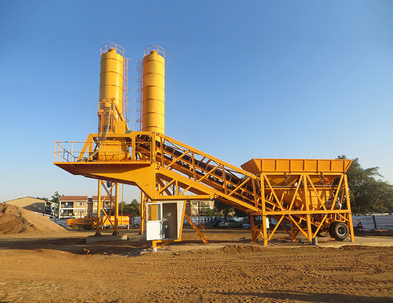 Mobile Concrete Bathing Plant