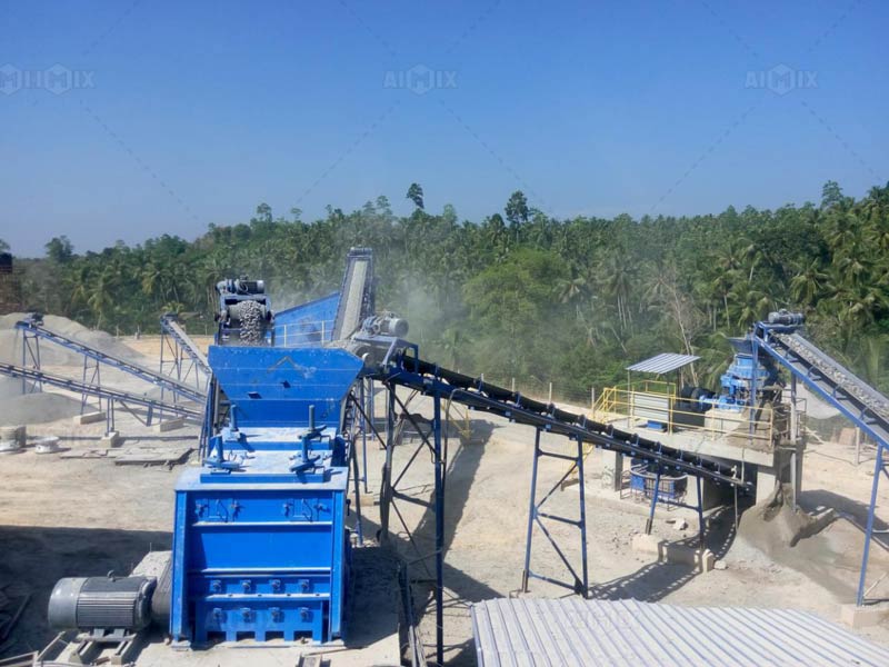 crushing production screen plant