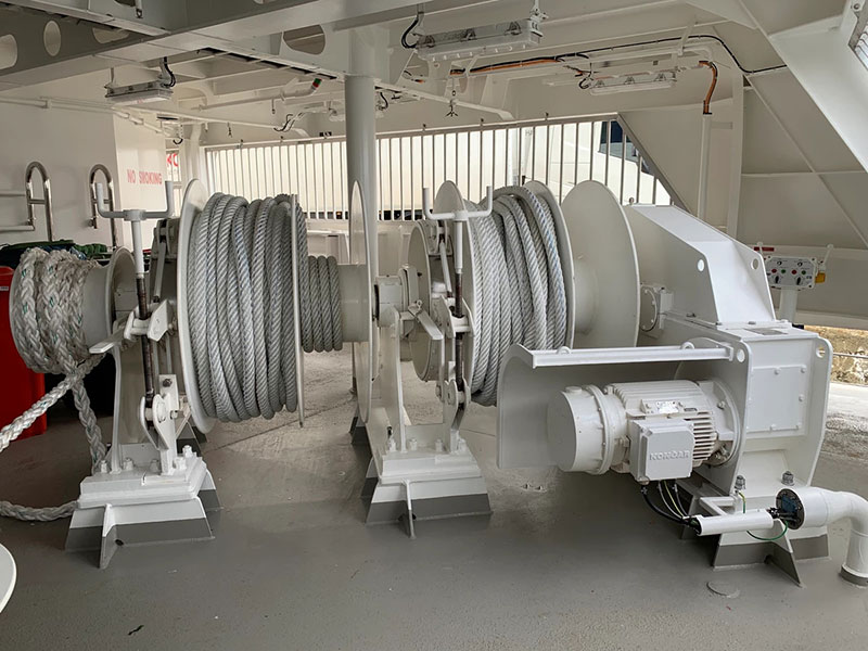 Double Drum Electric Mooring Winch