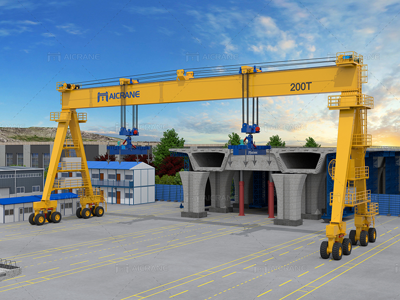 Rubber Tyred Gantry Crane Price