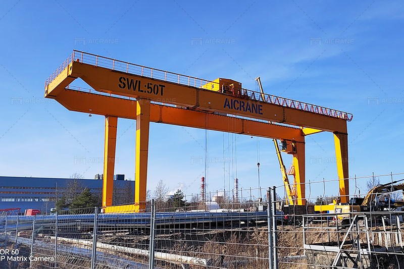 Double Girder Gantry Crane for Sale