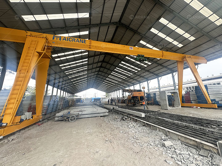 single girder gantry crane