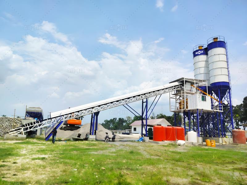 cost of concrete mixing plants