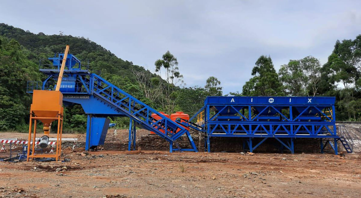 автомобильный бетонный завод aimix