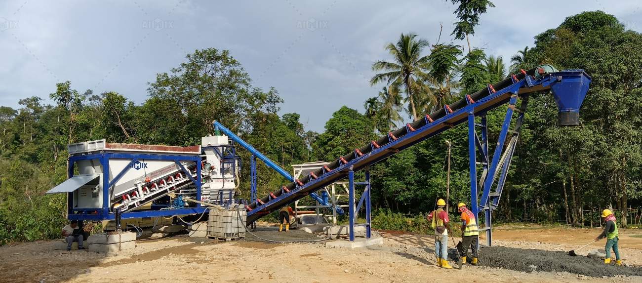 бетонный завод передвижной AIMIX